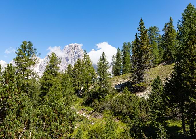Dolomites near Cortina