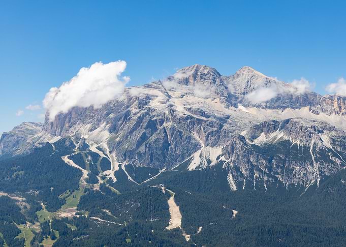 Dolomites near Cortina
