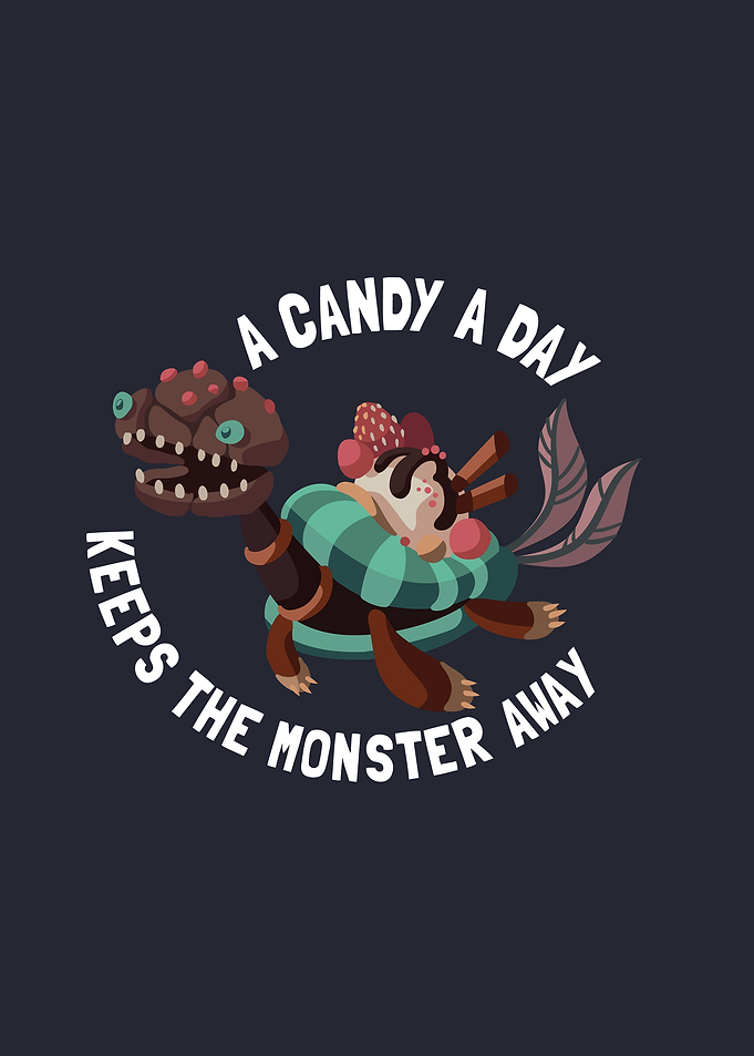Candy monster