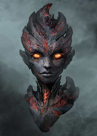 Magma elemental portrait