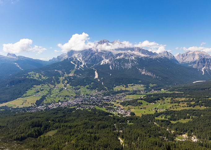 Dolomites near Cortina