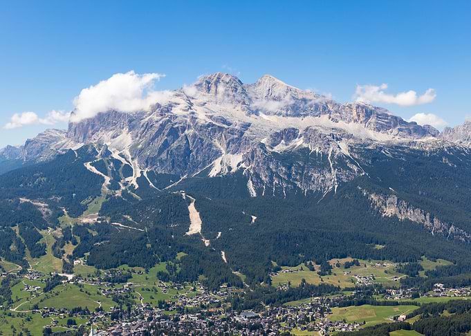 Dolomites near Cortina