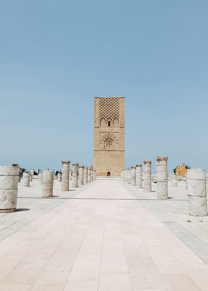 concrete monument