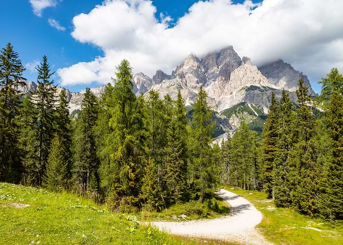 Dolomites near Cortina