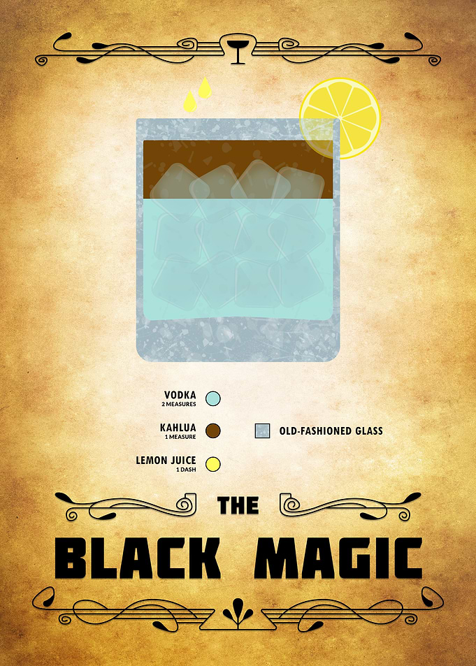 Black Magic Cocktail