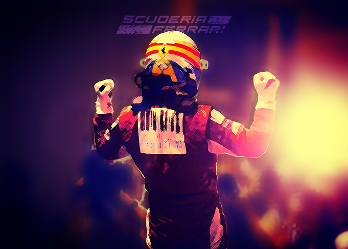 Fernando Alonso Ferrari F1