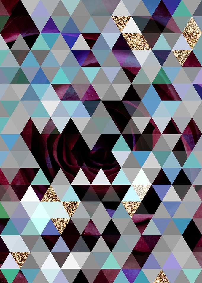 Modern Geometric Botanical