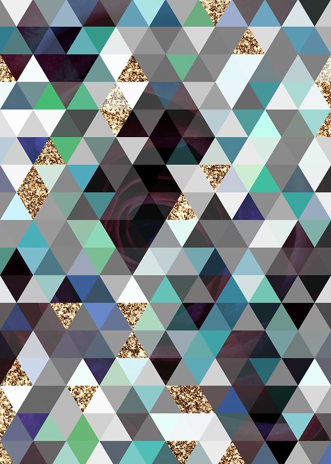 Modern Geometric Botanical