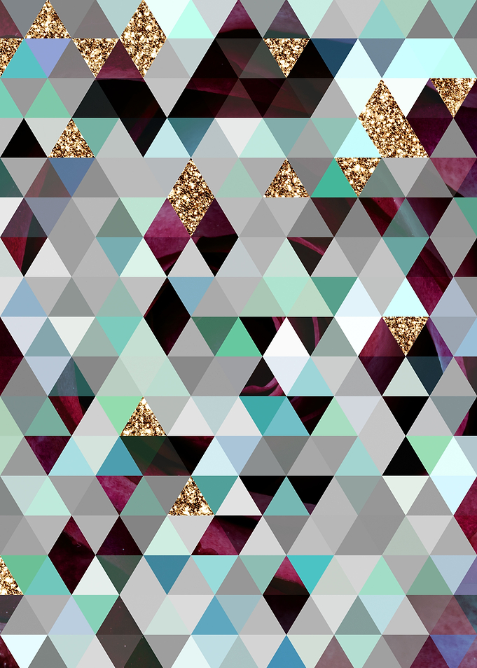 Modern Geometric Botanical