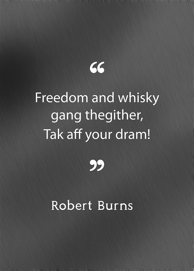 Robert Burns on Whisky