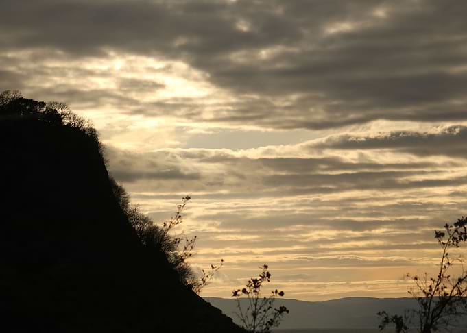 Sun Setting in Ayr