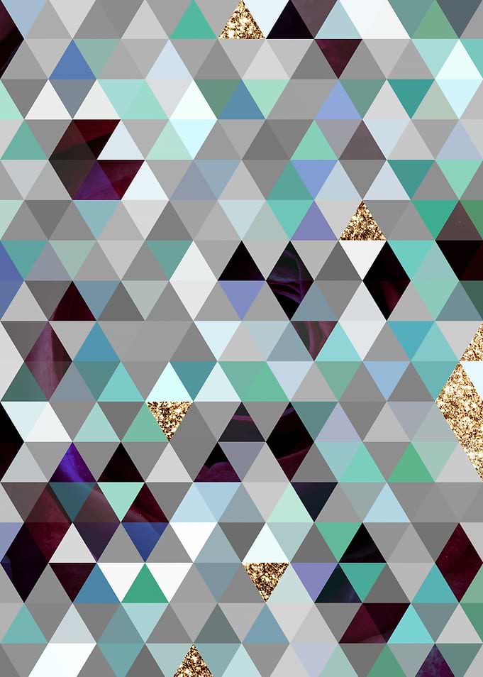 Modern Geometric Botanical