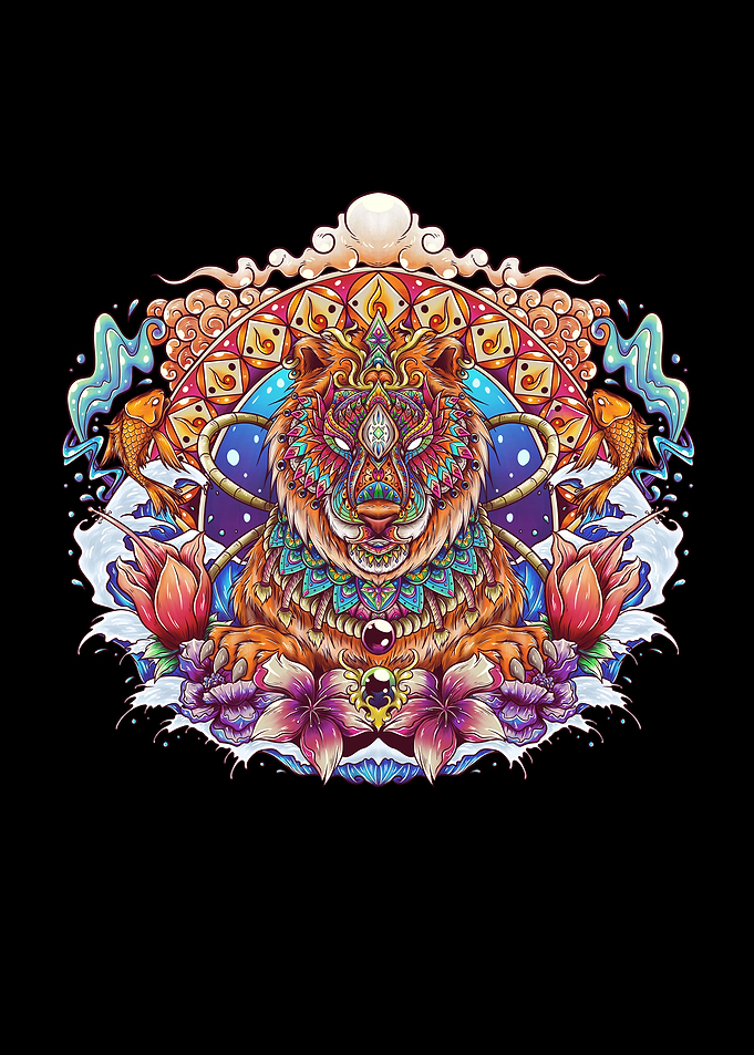 great ornate lion