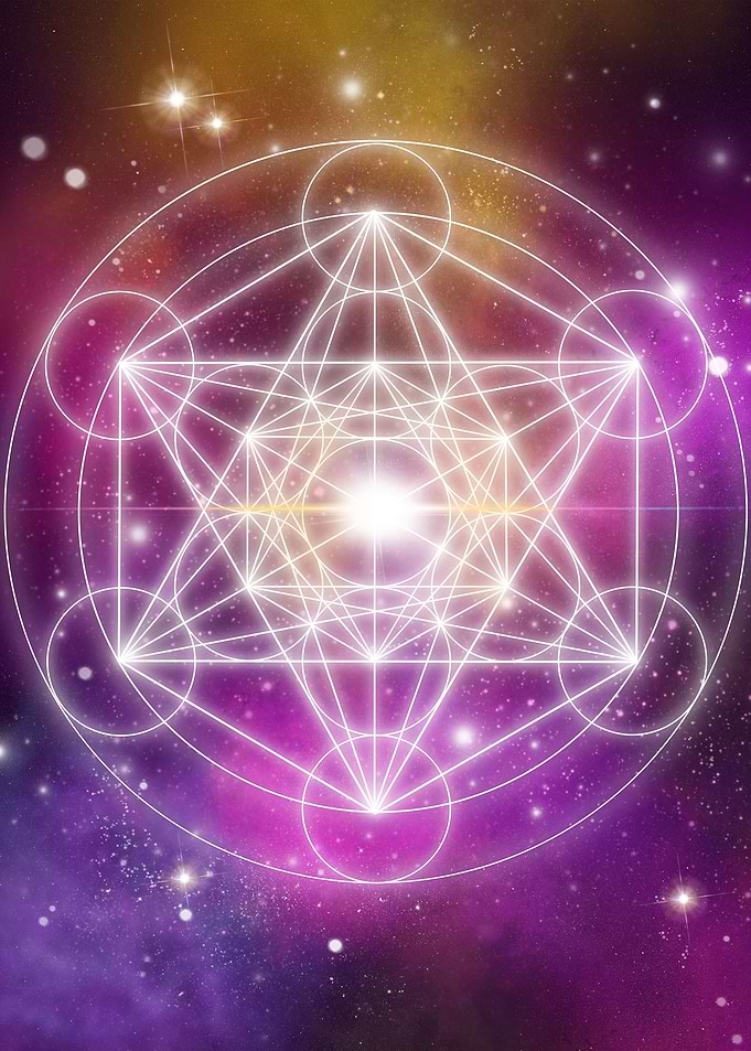 Metatrons Cube Galaxy