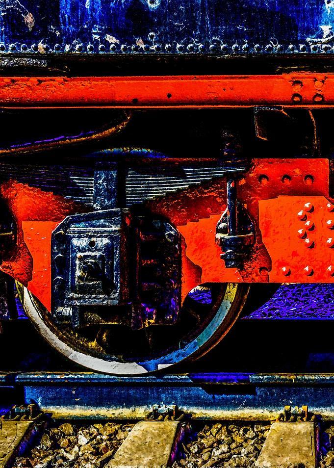 Trailing Wheels Left
