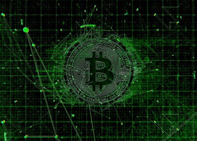 Bitcoin geometric shape
