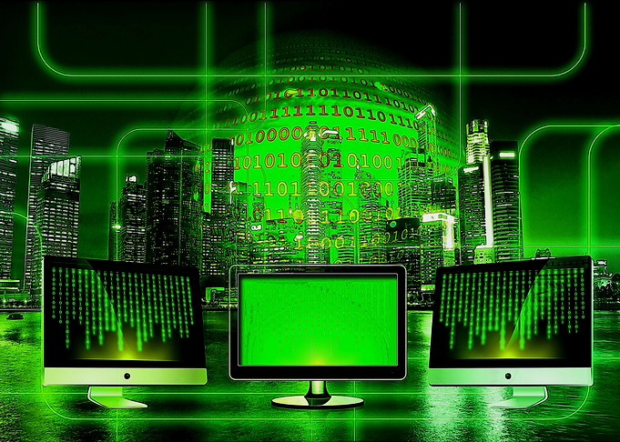 Apple computer and city
