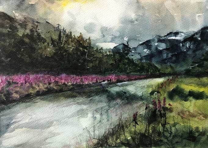 Mountain valley