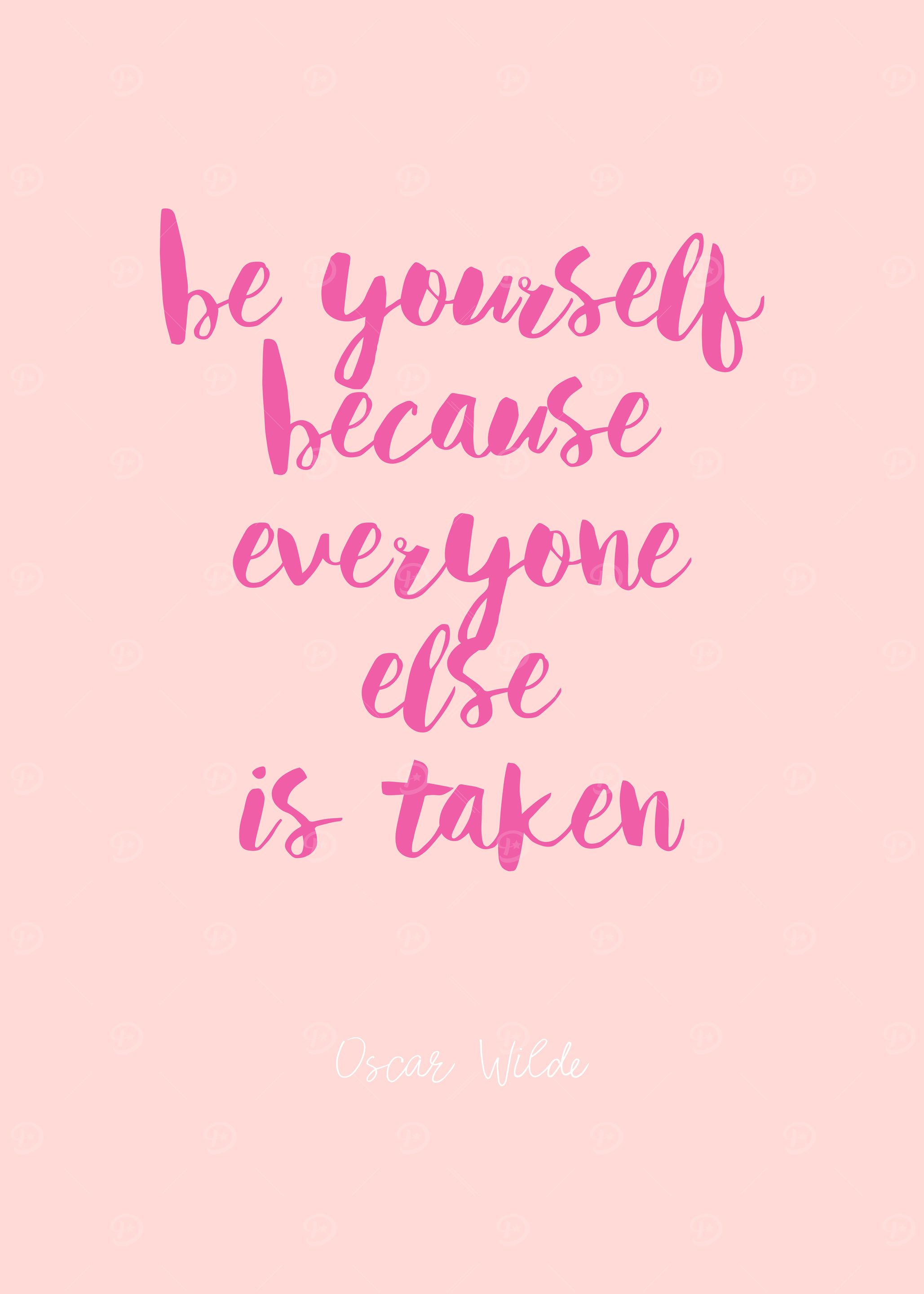 Just Be Yourself