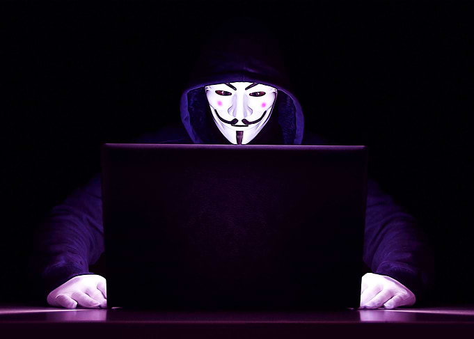 Hacker and the laptop