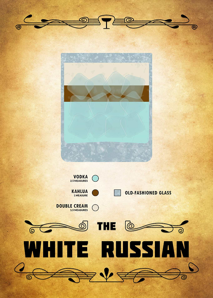 White Russian Cocktail
