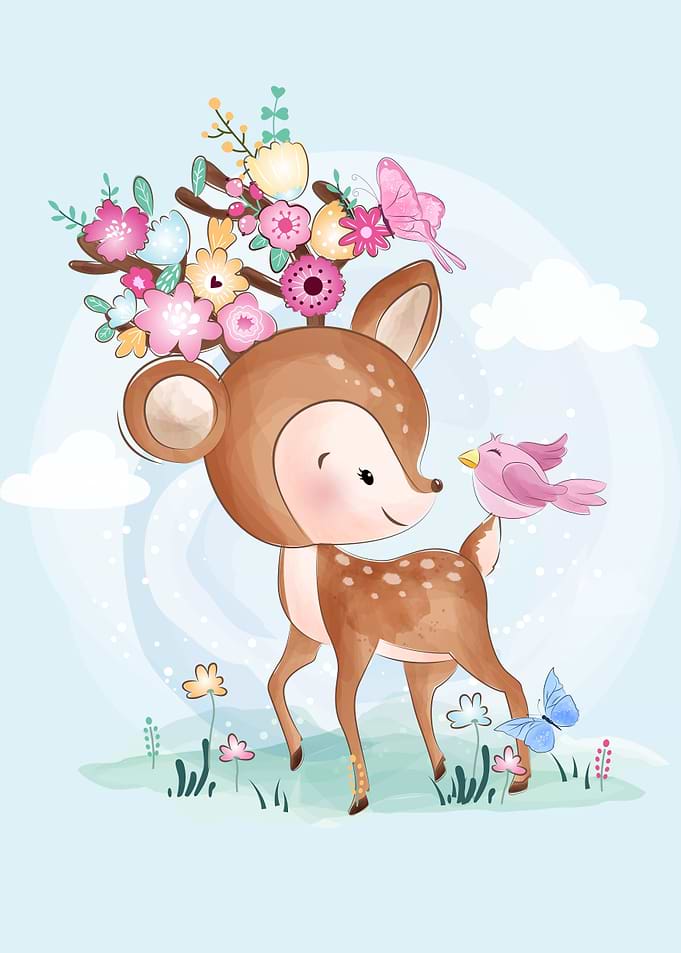 Cute little deer
