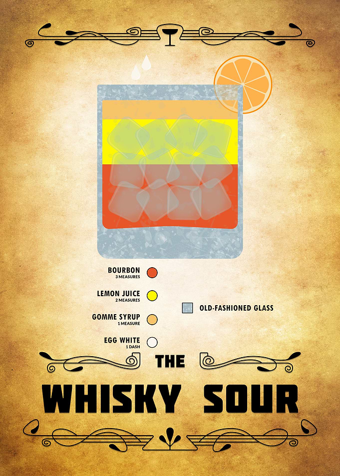 Whisky Sour Cocktail
