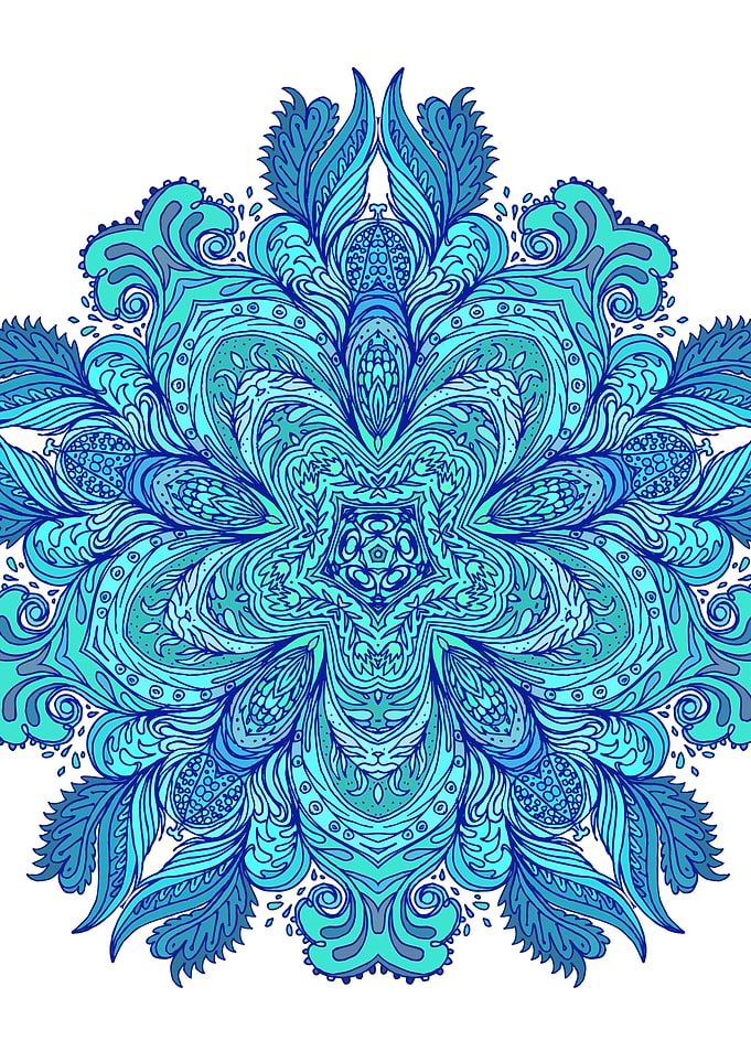 Floral Mandala 08