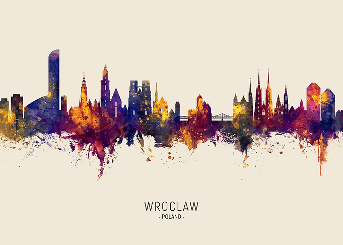 Wroclaw Skyline Poland