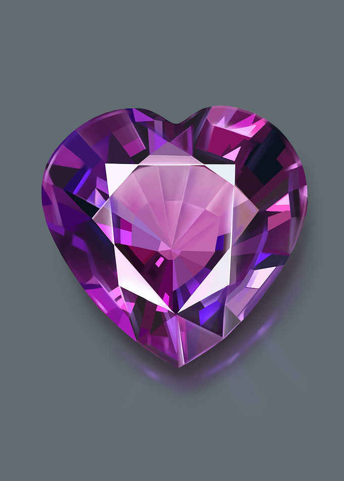 Purple topaz