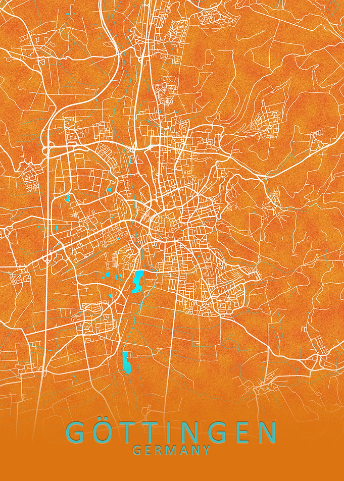 Gottingen Germany City Map