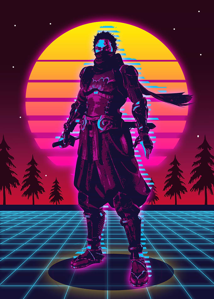 ninja assasin retro