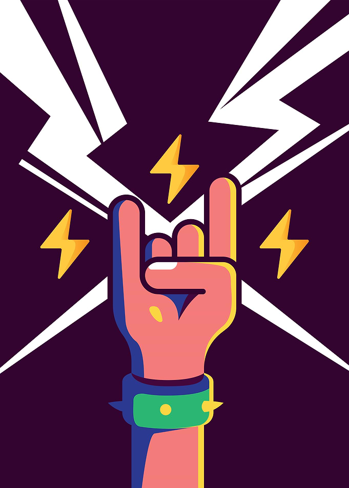 Metal Hand Signs