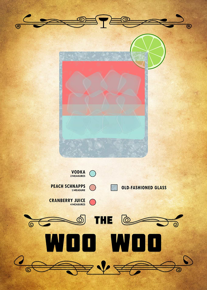 Woo Woo Cocktail