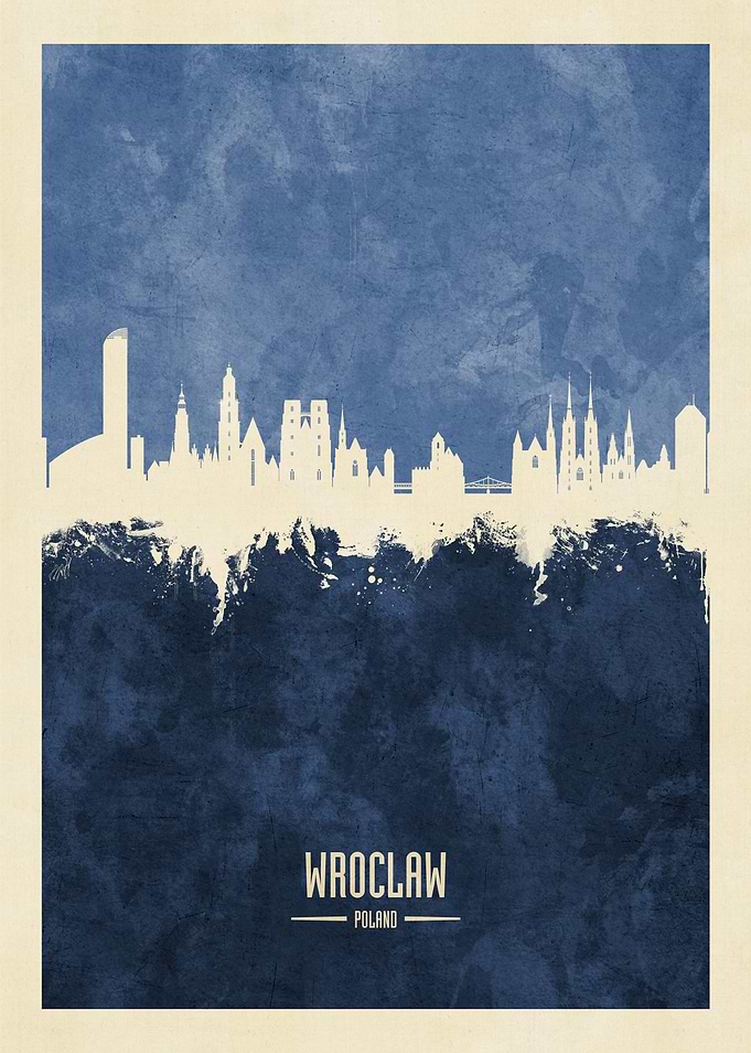 Wroclaw Skyline Poland