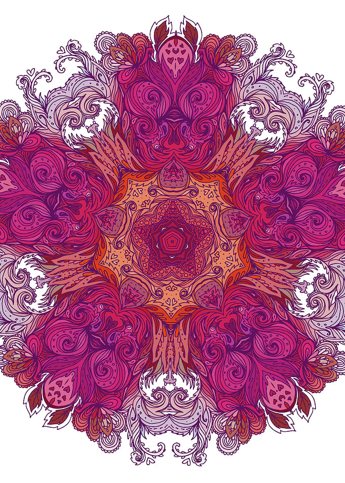 Floral Mandala 09