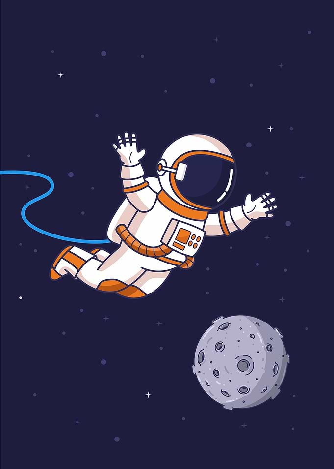 Flying Astronaut