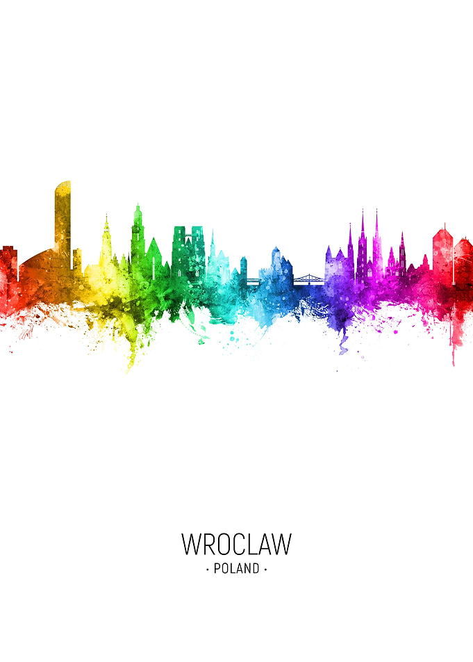 Wroclaw Skyline Poland