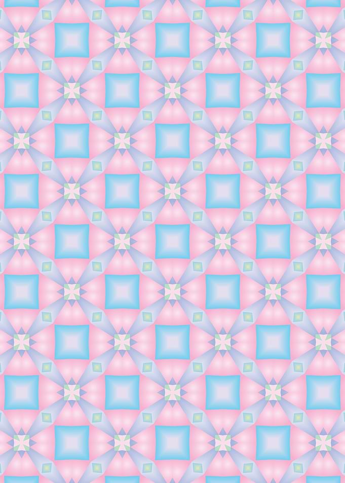 Pastel Retro Pattern 04
