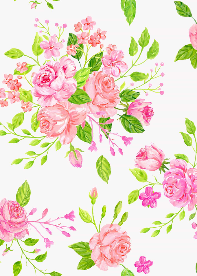 English Rose Pattern 01