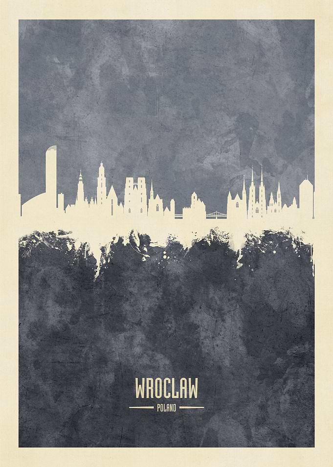 Wroclaw Skyline Poland