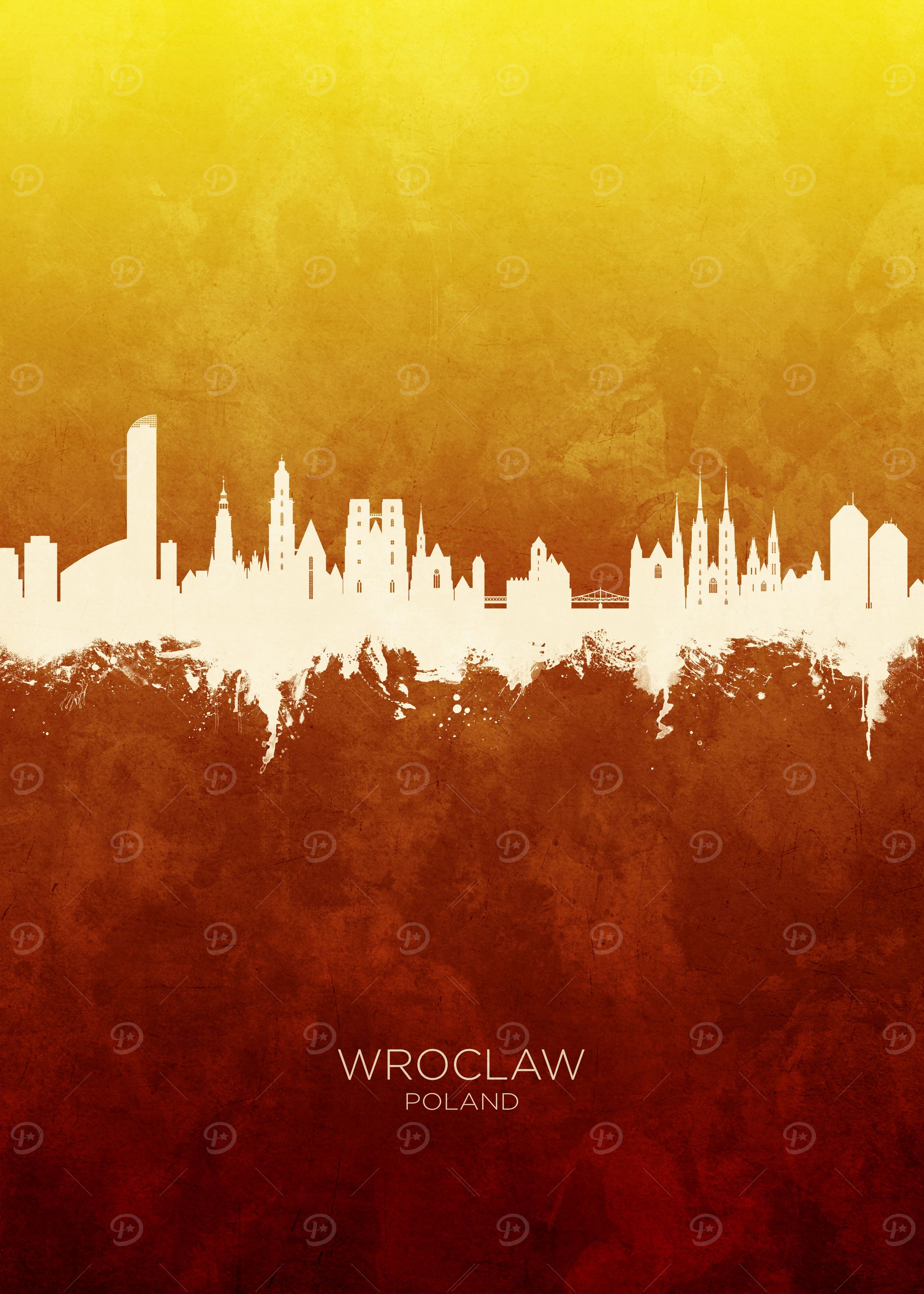 Wroclaw Skyline Poland