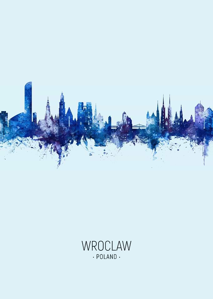 Wroclaw Skyline Poland