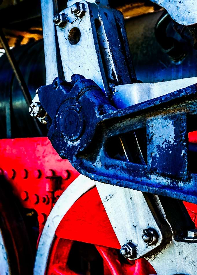 Old Locomotive Valve Gear