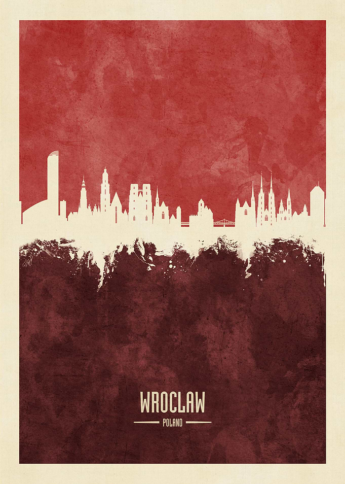 Wroclaw Skyline Poland