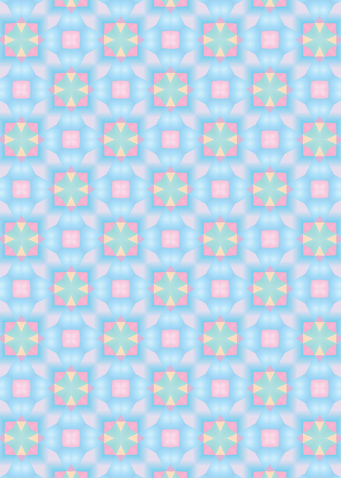 Pastel Retro Pattern 11
