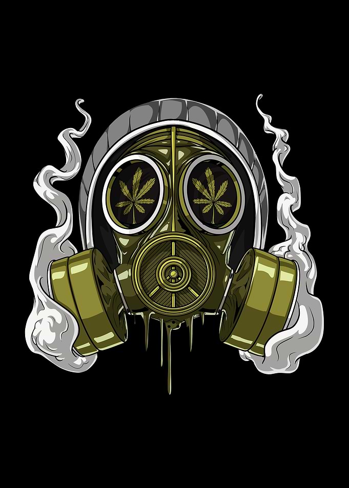 Stoner Cannabis Gas Mask
