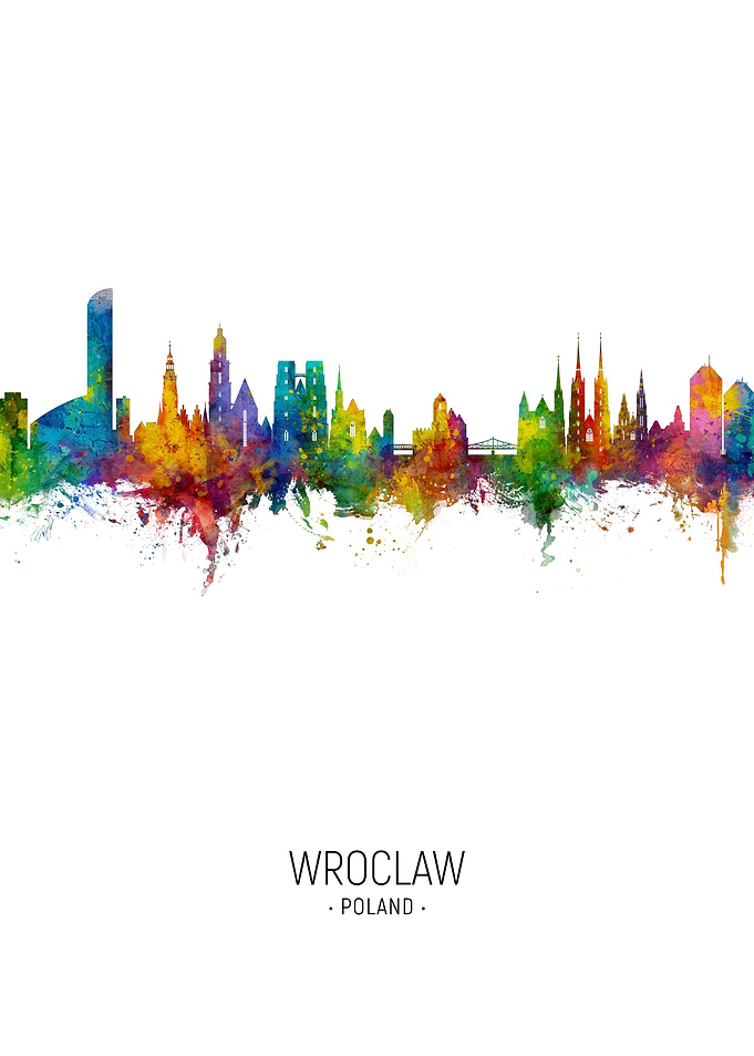 Wroclaw Skyline Poland