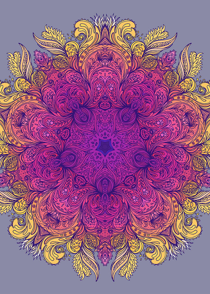 Floral Mandala 01