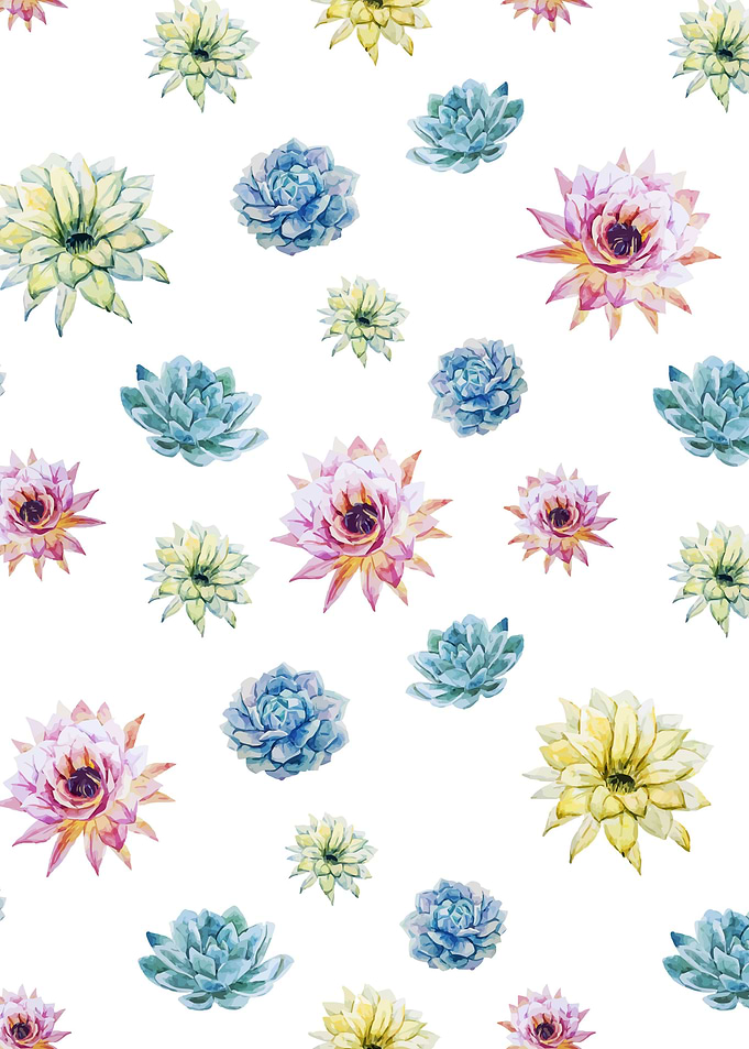 Cactus Pattern 02